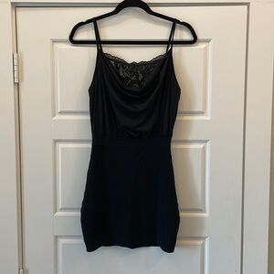Bebe Black Mini Dress